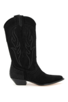 Sonora Santa Fe Leather Boots In Black