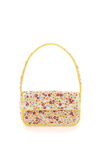 Staud Soleil Flower Market Tommy Beaded Shoulder Bag In Multicolor