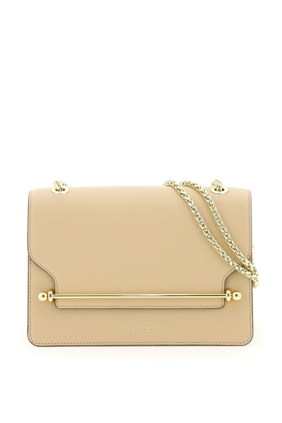 Strathberry East/west Bag In Beige