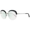 Swarovski Sk0256 Mirrored Butterfly Sunglasses In Silver