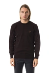 UOMINITALIANI EMBOIDERED  CREW NECK SWEATER