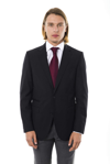 Uominitaliani Front Flap Pocket  Blazer In Black