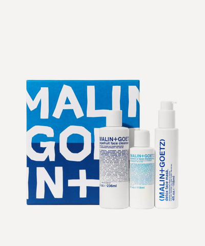 Malin + Goetz Malin+goetz Saving Face Skincare Set In Multi