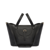 MELI MELO THELA MEDIUM BLACK TOTE BAG WITH ZIPPER CLOSURE