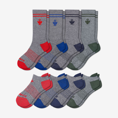 Bombas Calf & Ankle Sock 8-pack In Originals Mix