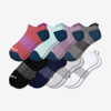 Bombas Ankle Sock 8-pack In Microstripe Solids Mix