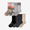 Bombas Merino Wool Calf Sock 8-pack In Olive