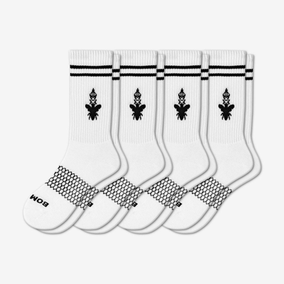Bombas Originals Calf Sock 4-pack In White
