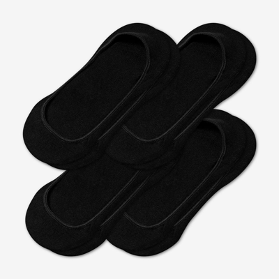 Bombas Low-cut No Show Sock 4-pack In Black