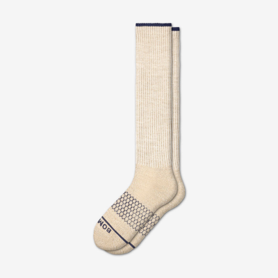 Bombas Merino Wool Knee-high Socks In Oatmeal