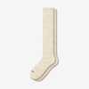 Bombas Lightweight Knee High Socks In Winter White Marble