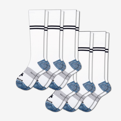 Bombas Everyday Compression Sock 6-pack (15-20mmhg) In White