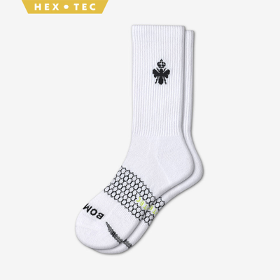 Bombas All-purpose Performance Calf Socks In White