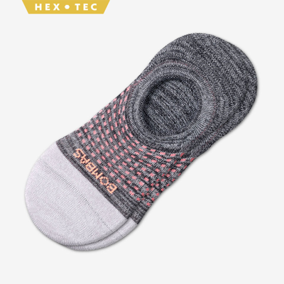 Bombas Performance Cushioned No Show Socks In Black