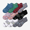 Bombas All-purpose Performance Ankle Sock 12-pack In Grove Crimson Mix