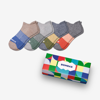 Bombas Ankle Sock 4-pack Gift Box In Twine