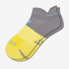 Bombas Lightweight Running Ankle Socks In Lemon