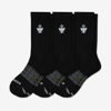 Bombas All-purpose Performance Calf Sock 3-pack In Black