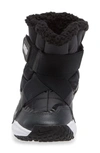 Nike Kids' Flex Advance Slip-on Snow Boot In Black/ White/ Smoke Grey/ Red