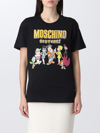 Moschino T-shirt  Couture Woman In Black 1