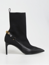 MOSCHINO COUTURE HEELED BOOTIES MOSCHINO COUTURE WOMAN COLOR BLACK,D24455002
