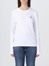 Polo Ralph Lauren Logo Embroidered Crewneck Sweatshirt In White