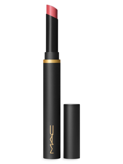 Mac Powder Kiss Velvet Blur Slim Lipstick In Stay Curious