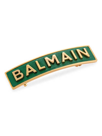 Balmain Hair Couture Limited-edition Logo Barrette