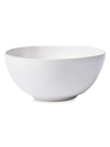 Vietri Aurora Ash Medium Bowl In Snow