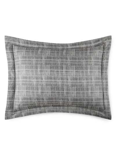 Peacock Alley Biagio Jacquard Sham In Charcoal