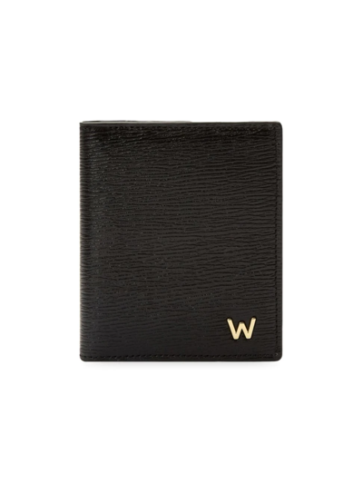 Wolf W Id Card Case In Black