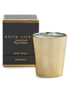 Ralph Lauren Round Hill Single Wick Candle In Gold