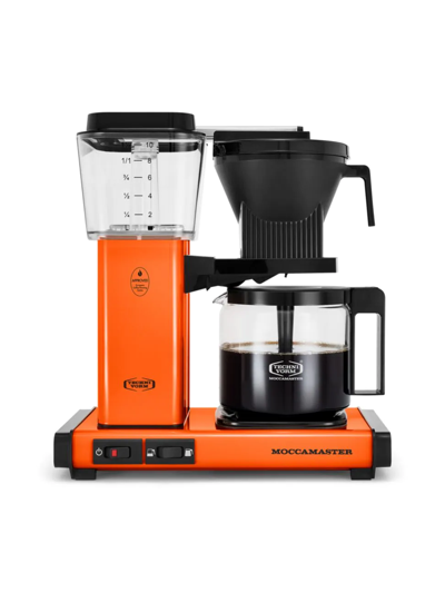 Moccamaster Kbgv Coffee Maker In Orange