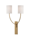 Hudson Valley Lighting Colton 2-light Wall Sconce In Aged Brass