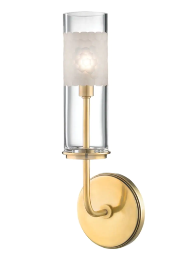 Hudson Valley Lighting Wentworth Sconce In Aged Brass