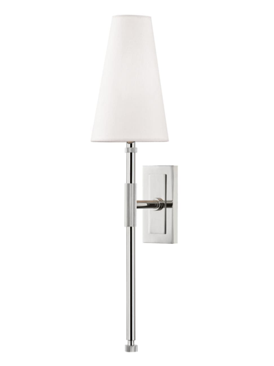 Hudson Valley Lighting Bowery Polished Nickel Sconce