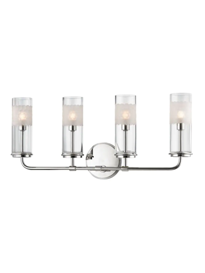 Hudson Valley Lighting Wentworth 4-light Wall Sconce In Polished Nickel