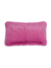 Apparis Cicly Faux Fur Pillowcase In Pink
