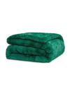 Apparis Shiloh Faux Fur Blanket In Verdant Green