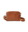 Loeffler Randall Patricia Timber Woven Camera Bag In Brown