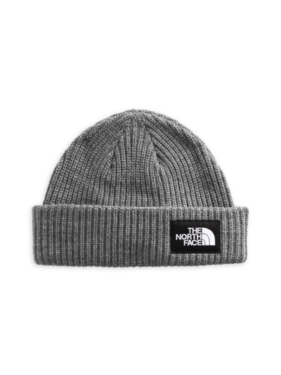 The North Face Salty Dog Beanie In Medium Grey Heather