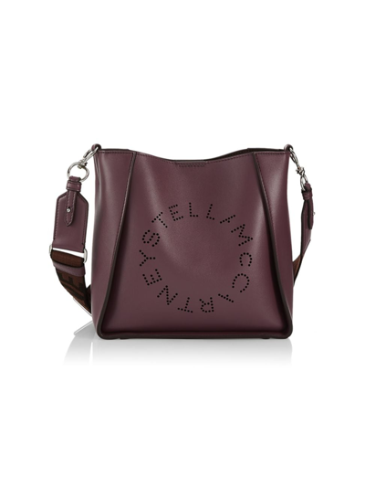 Stella Mccartney Stella Logo Crossbody Bag In Amethiyste