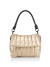 Think Royln Bar Quilted Shoulder Bag In Pearl Pyrite