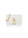 Versace Greca Goddess Leather Wallet-on-chain In White