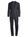 ZEGNA MEN'S WOOL SINGLE-BREASTED SUIT