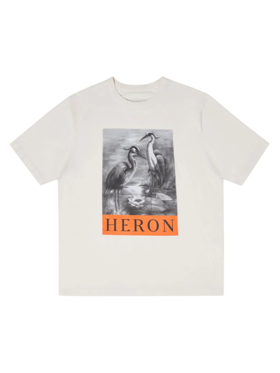 Heron Preston Heron Bw Ss Tee In White