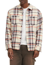 Ugg Braxton Plaid Shirt Jacket In Lotus Blossom Multi