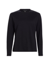 MAJESTIC WOMEN'S LONG-SLEEVE SEMI RELAXED CREWNECK TOP