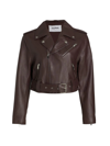 ENA PELLY WOMEN'S GOLDIE LEATHER JACKET