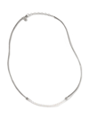 JOHN HARDY WOMEN'S STERLING SILVER & 3-3.5 CULTURED FRESHWATER PEARL CHAIN NECKLACE